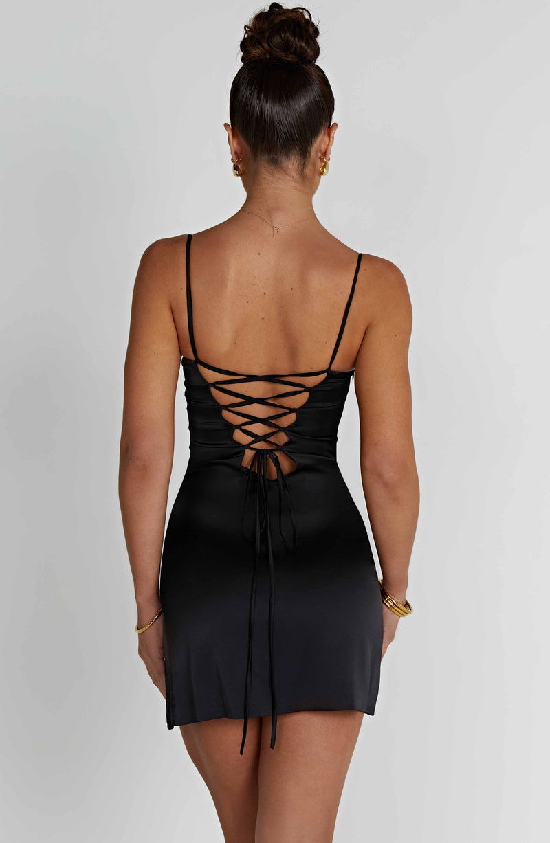 Mabel Mini Dress - Black Dress Babyboo Fashion Premium Exclusive Design