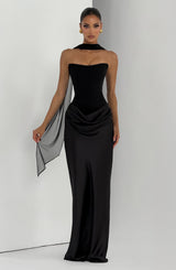 Maggie Maxi Dress - Black Dress Babyboo Fashion Premium Exclusive Design
