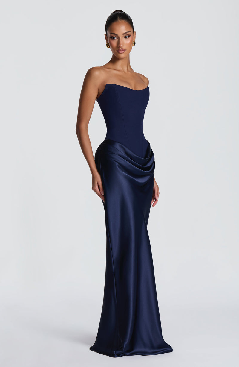 ignore the romance maxi dress navy Maggie Maxi Dress