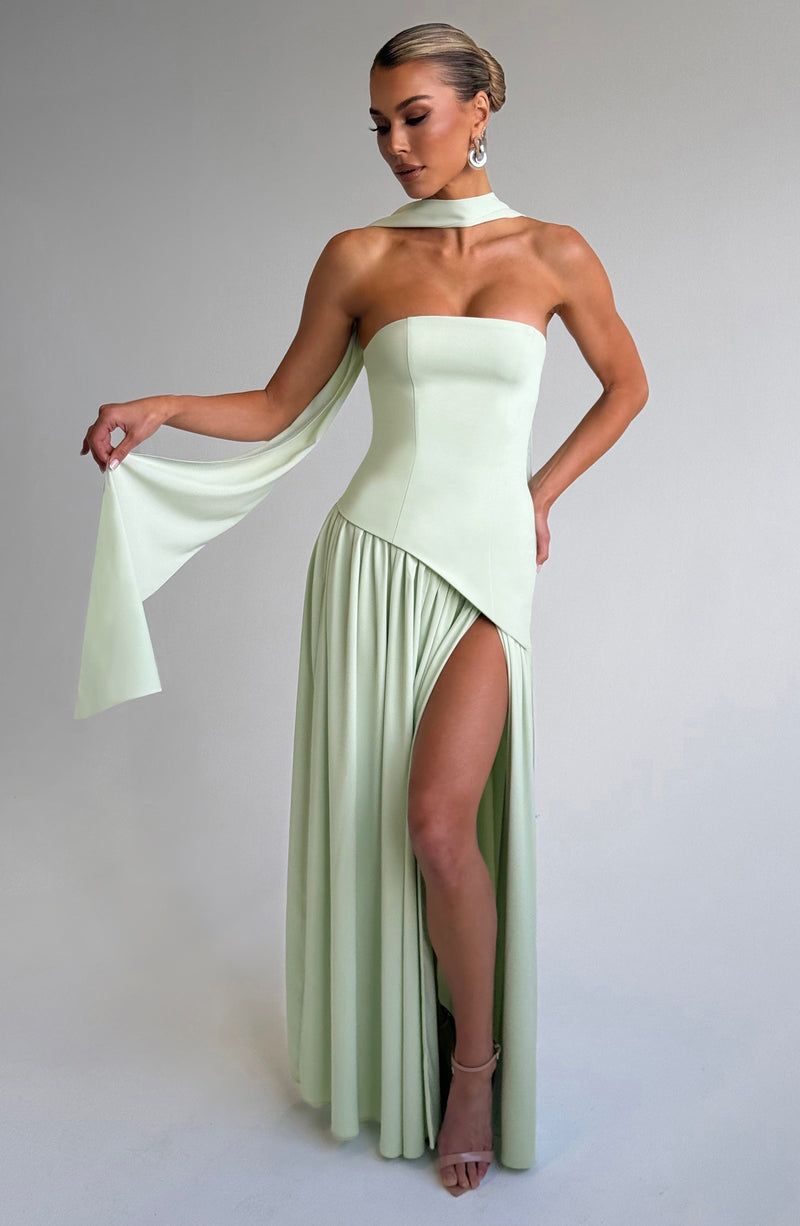 Maliyah Maxi Dress - Mint | Strapless Gown| Babyboo Fashion Maliyah Maxi Dress - Mint | Strapless Gown| Babyboo Fashion