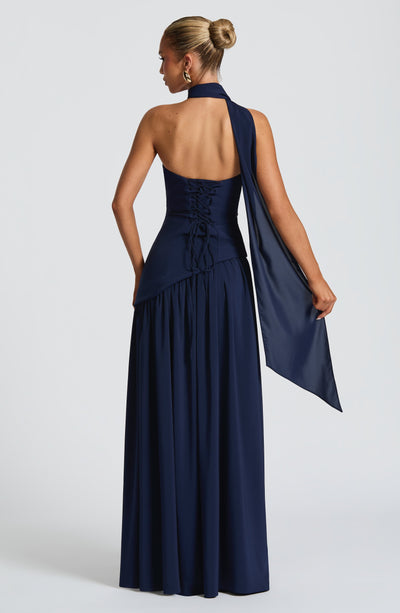 Maliyah Maxi Dress - Navy