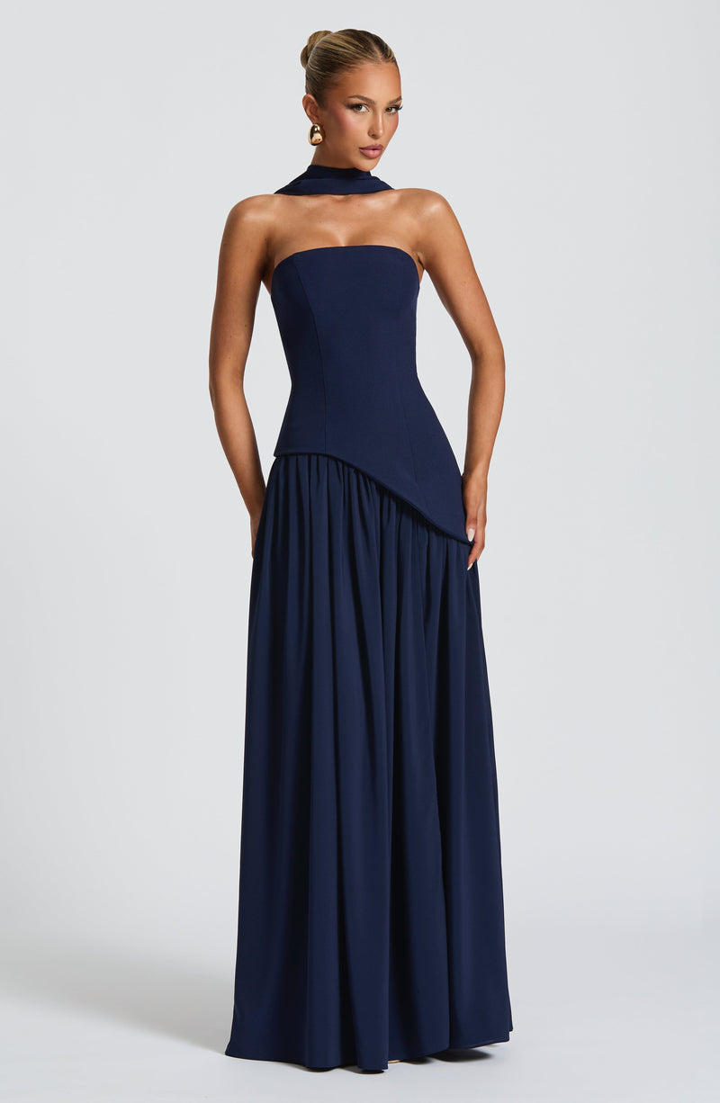Maliyah Maxi Dress - Navy Maliyah Maxi Dress - Navy