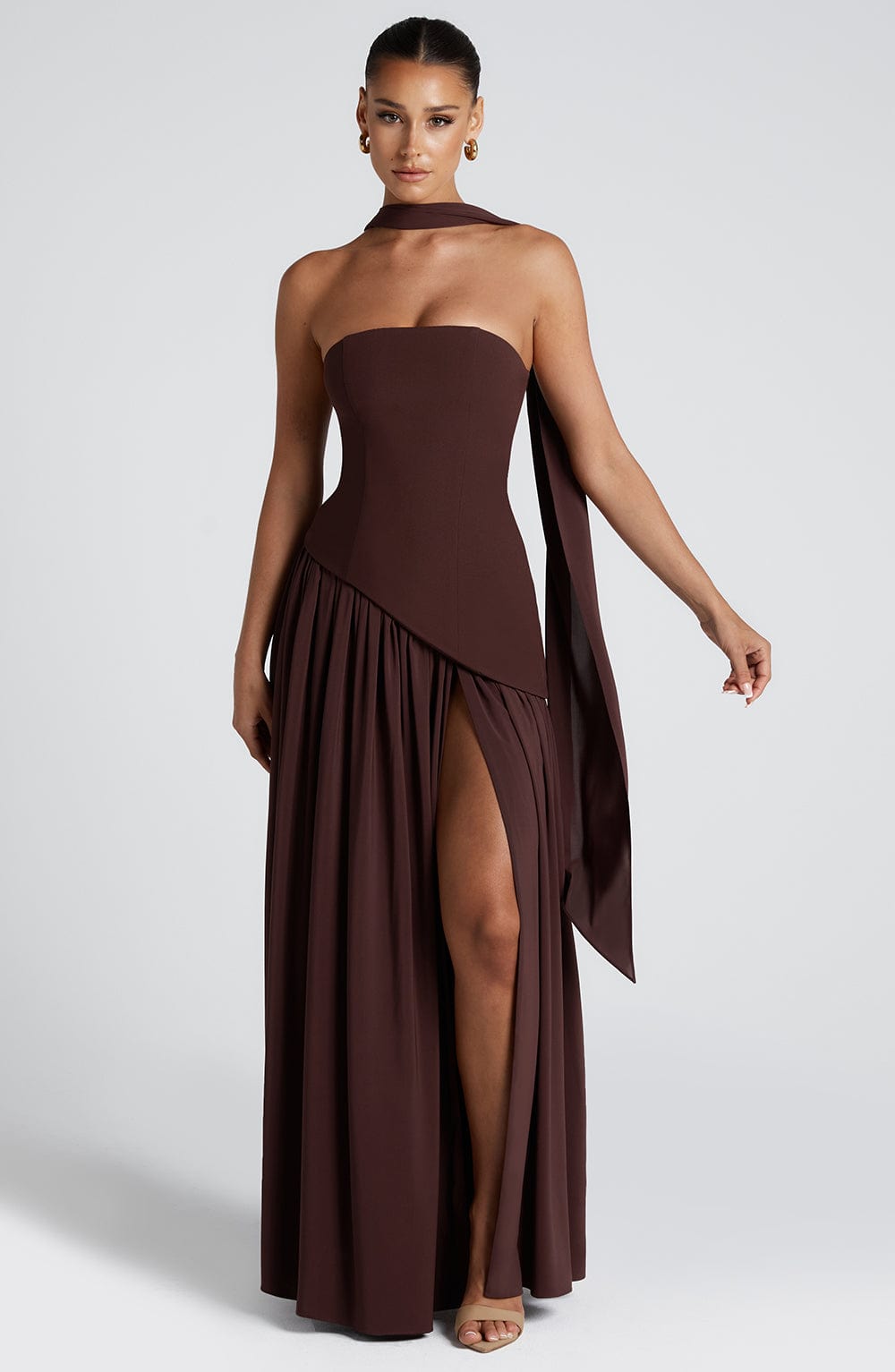 Maliyah Maxi Dress Plum Brown Maxi Dress Babyboo Fashion maliyah-maxi-dress-plum-brown-maxi-dress-babyboo-fashion