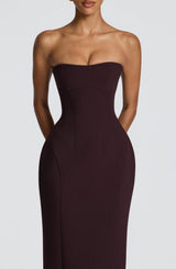 Manon Maxi Dress - Plum Dress Babyboo Fashion Premium Exclusive Design