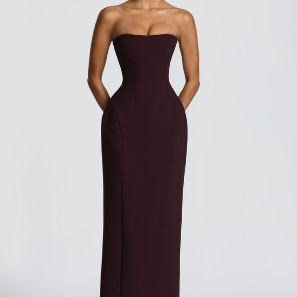 Buy Manon Maxi Dress - Plum