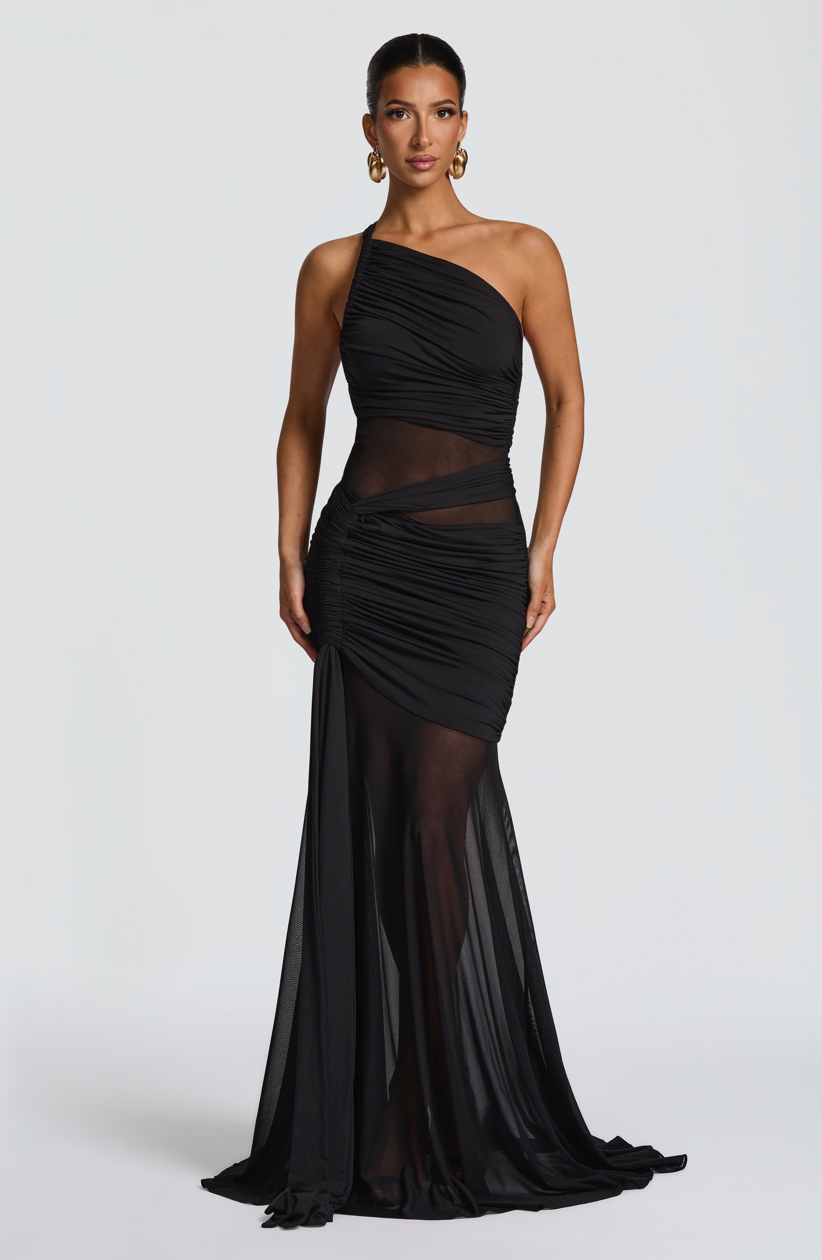 Black Maxi Dress - Marianne Maxi Dress