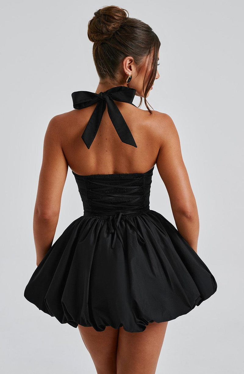 Maricia Mini Dress - Black Babyboo Fashion Maricia Mini Dress - Black Babyboo Fashion