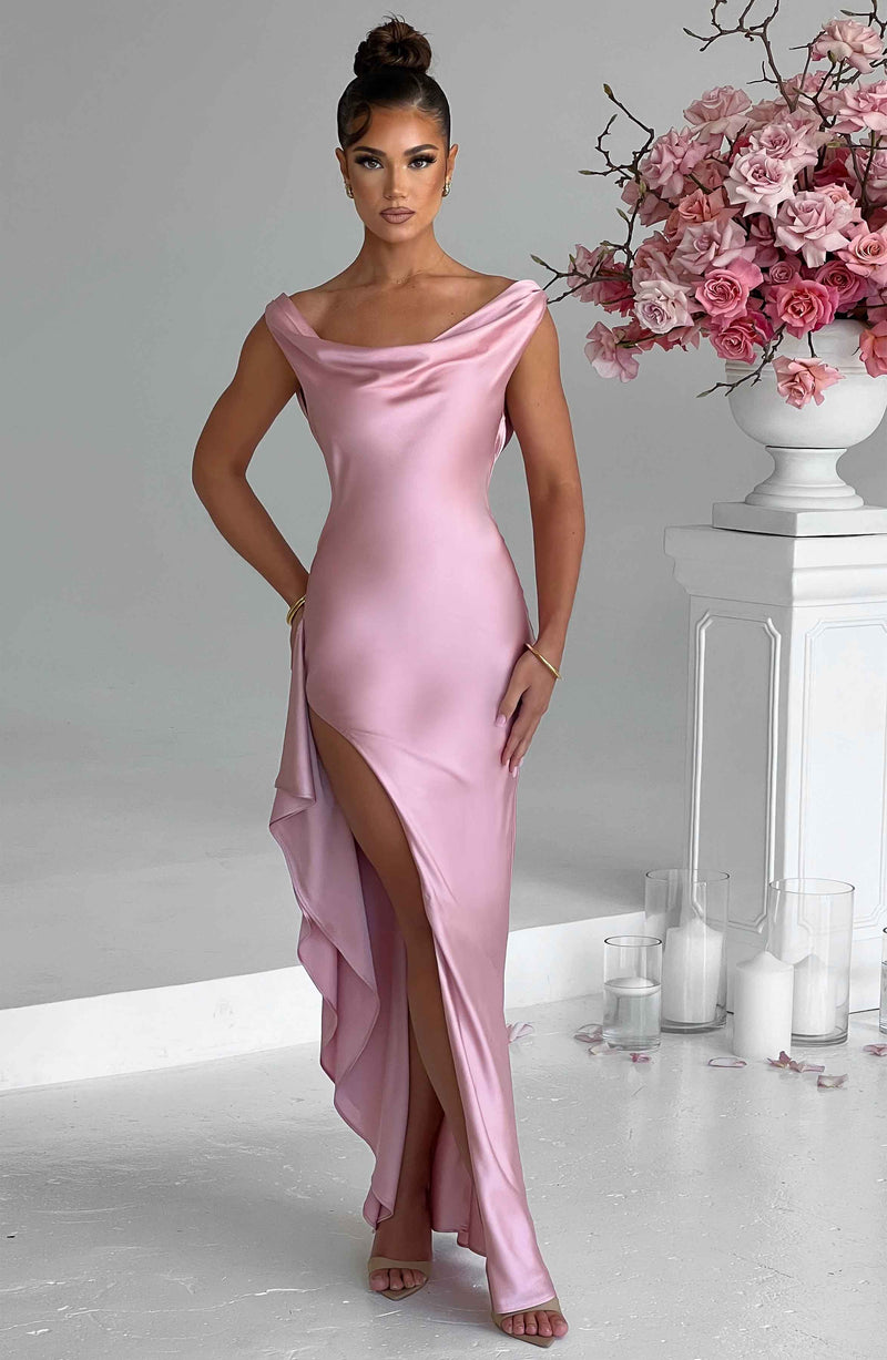 Marilyn Maxi Dress - Blush Dress XS Babyboo Fashion Premium Exclusive Design