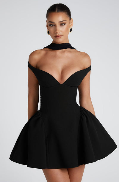 Bodycon Dress Cute Mini Black Dresses Roman Off The Shoulder Mini Dress In Black Size Medium Bodycon Dress Cute Mini Black Dresses Roman Off The Shoulder Mini Dress In Black Size Medium