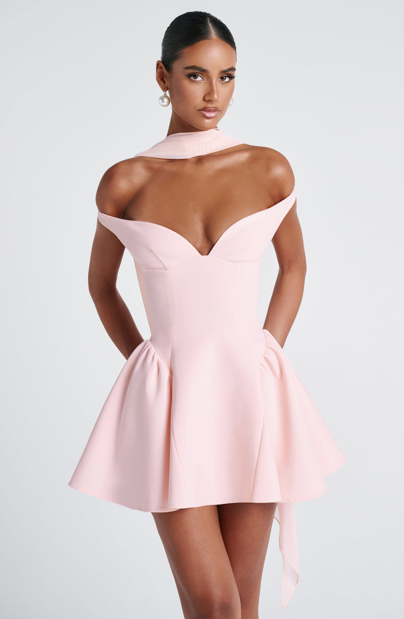 Marla Mini Dress | Blush | Babyboo Fashion Marla Mini Dress | Blush | Babyboo Fashion