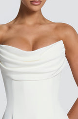 Marlowe Midi Dress - Ivory Dress Babyboo Fashion Premium Exclusive Design