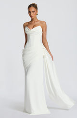 Matisse Maxi Dress - Ivory Dress Babyboo Fashion Premium Exclusive Design