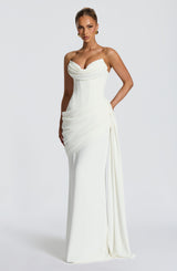 Matisse Maxi Dress - Ivory Dress Babyboo Fashion Premium Exclusive Design