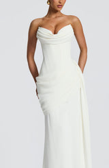 Matisse Maxi Dress - Ivory Dress Babyboo Fashion Premium Exclusive Design