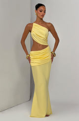 Meadow Maxi Dress - Lemon Dress Babyboo Fashion Premium Exclusive Design