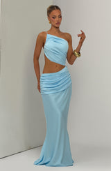 Meadow Maxi Dress - Sky Blue Dress Babyboo Fashion Premium Exclusive Design