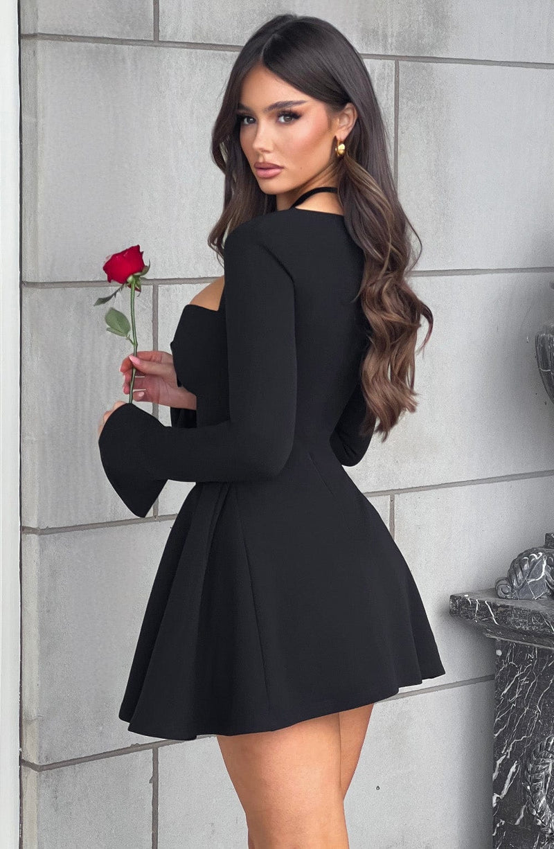 megan mini dress in rose Bronx and Banco Megan Mini Dress in Rose Medium New Womens Cocktail Party