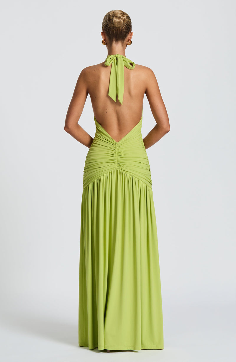 Green Maxi Dress - Melania Maxi Dress in Olive | Babyboo Fashion Green Maxi Dress - Melania Maxi Dress in Olive | Babyboo Fashion