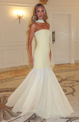 Merritt Gown - Lemon Dress Babyboo Fashion Premium Exclusive Design