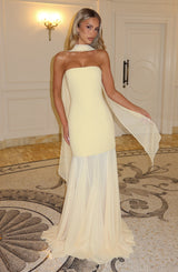 Merritt Gown - Lemon Dress Babyboo Fashion Premium Exclusive Design