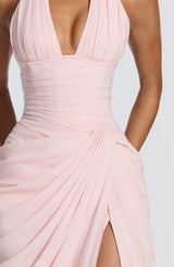 Minette Maxi Dress - Blush Dress Babyboo Fashion Premium Exclusive Design