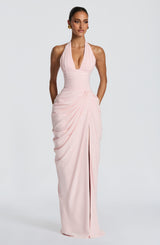 Minette Maxi Dress - Blush Dress Babyboo Fashion Premium Exclusive Design
