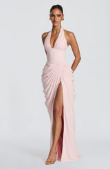 Minette Maxi Dress - Blush Dress Babyboo Fashion Premium Exclusive Design