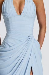 Minette Maxi Dress - Glacier Blue Dress Babyboo Fashion Premium Exclusive Design