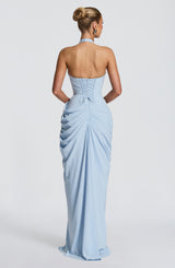 Minette Maxi Dress - Glacier Blue Dress Babyboo Fashion Premium Exclusive Design