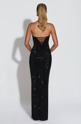 Mirabella Maxi Dress - Black Dress Babyboo Fashion Premium Exclusive Design