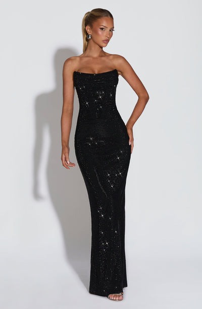 Mirabella Maxi Dress - Black Mirabella Maxi Dress - Black