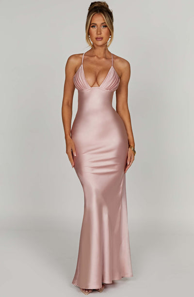 Miriam Maxi Dress - Blush Dress Babyboo Fashion Premium Exclusive Design