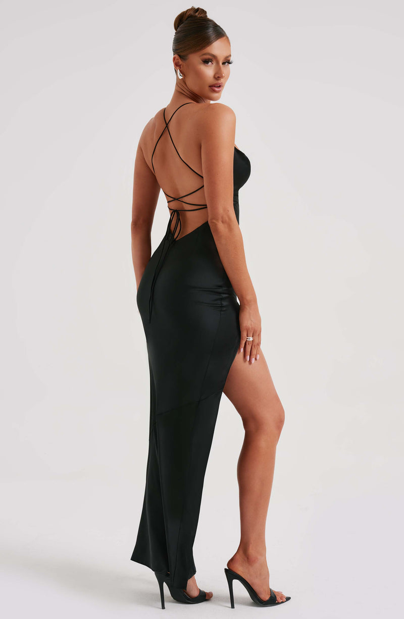 Misha Maxi Dress - Black Dress Babyboo Fashion Premium Exclusive Design