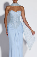 Miya Scarf - Glacier Blue Accessories ONE SIZE Babyboo Fashion Premium Exclusive Design