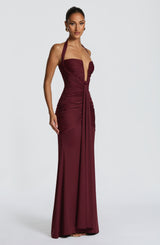 Morrigan Maxi Dress - Cherry Lacquer Dress Babyboo Fashion Premium Exclusive Design