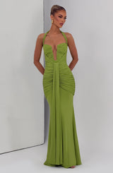 Morrigan Maxi Dress - Olive Dress Babyboo Fashion Premium Exclusive Design
