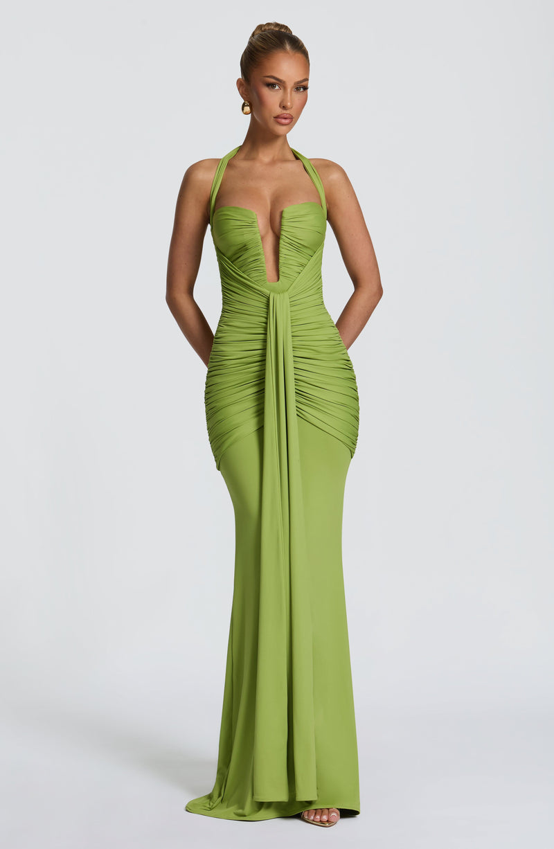 Olive Maxi Dress - Morrigan Maxi Dress - Babyboo Fashion Olive Maxi Dress - Morrigan Maxi Dress - Babyboo Fashion