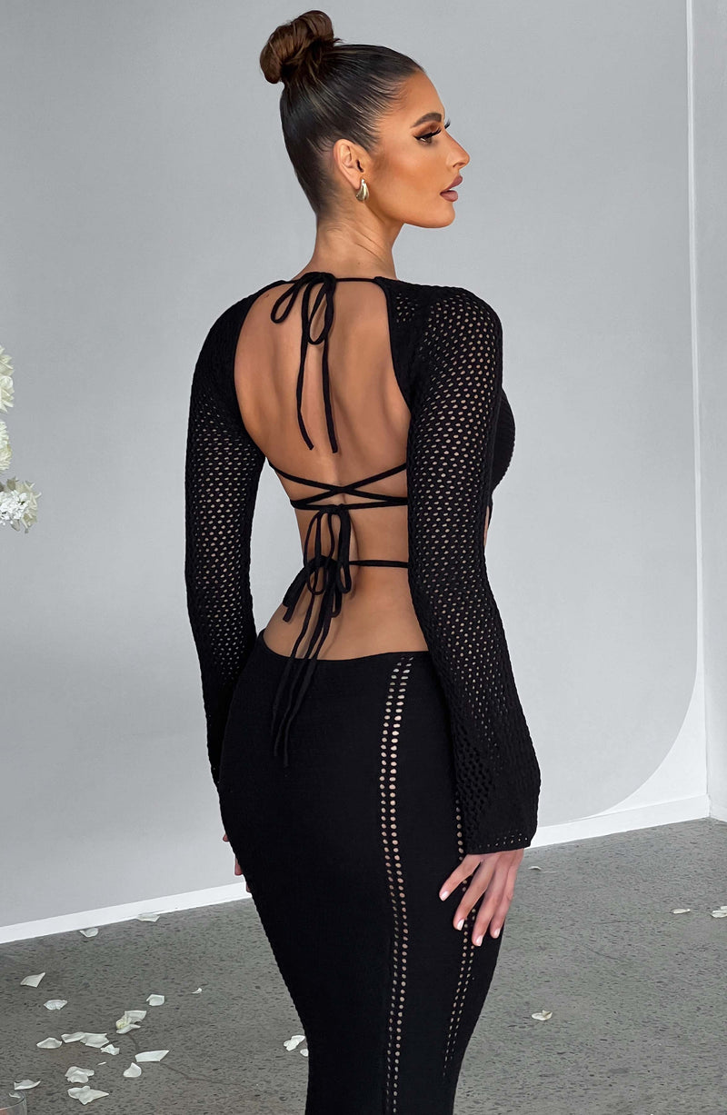 Nadine Maxi Dress - Black Dress Babyboo Fashion Premium Exclusive Design
