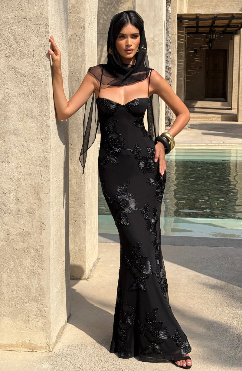 Nefertiti Maxi Dress - Black Nefertiti Maxi Dress - Black