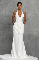 Nehemia Gown - Ivory Dress Babyboo Fashion Premium Exclusive Design