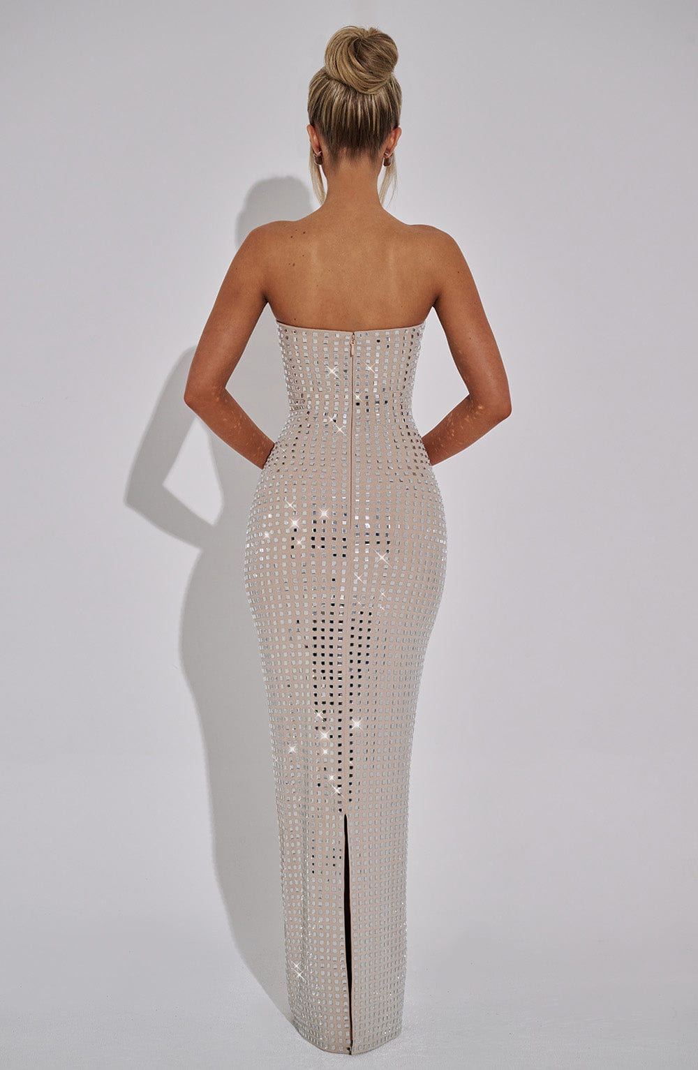 Neriah Maxi Dress - Nude main image 1