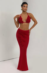 Nerida Top - Red Tops Babyboo Fashion Premium Exclusive Design