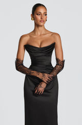 Nia Gloves - Black Accessories Babyboo Fashion Premium Exclusive Design