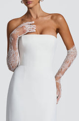 Nia Gloves - Ivory Accessories Babyboo Fashion Premium Exclusive Design
