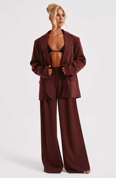 Noa Pant - Brown Pants Babyboo Fashion Premium Exclusive Design