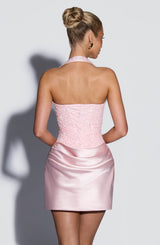 Nour Mini Dress - Blush Dress Babyboo Fashion Premium Exclusive Design