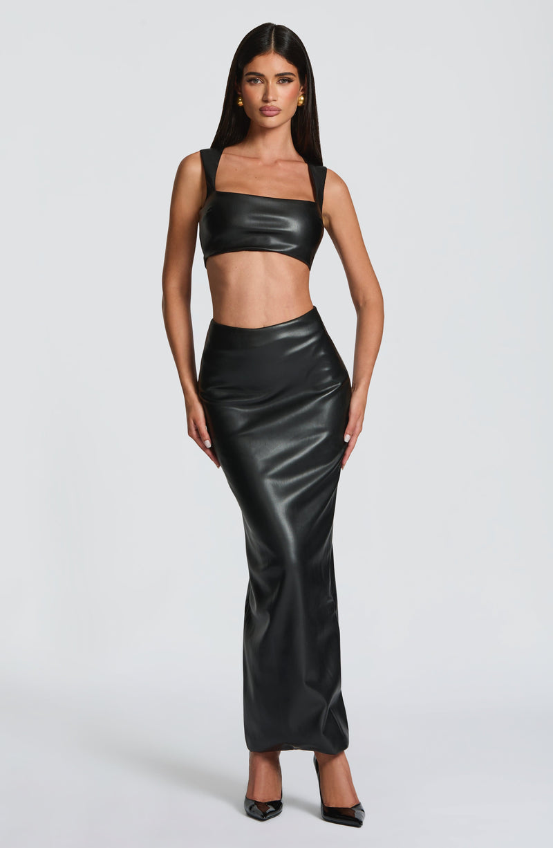 Odetta Maxi Skirt - Black Skirt XS Babyboo Fashion Premium Exclusive Design