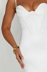 Onika Maxi Dress - Ivory Dress Babyboo Fashion Premium Exclusive Design