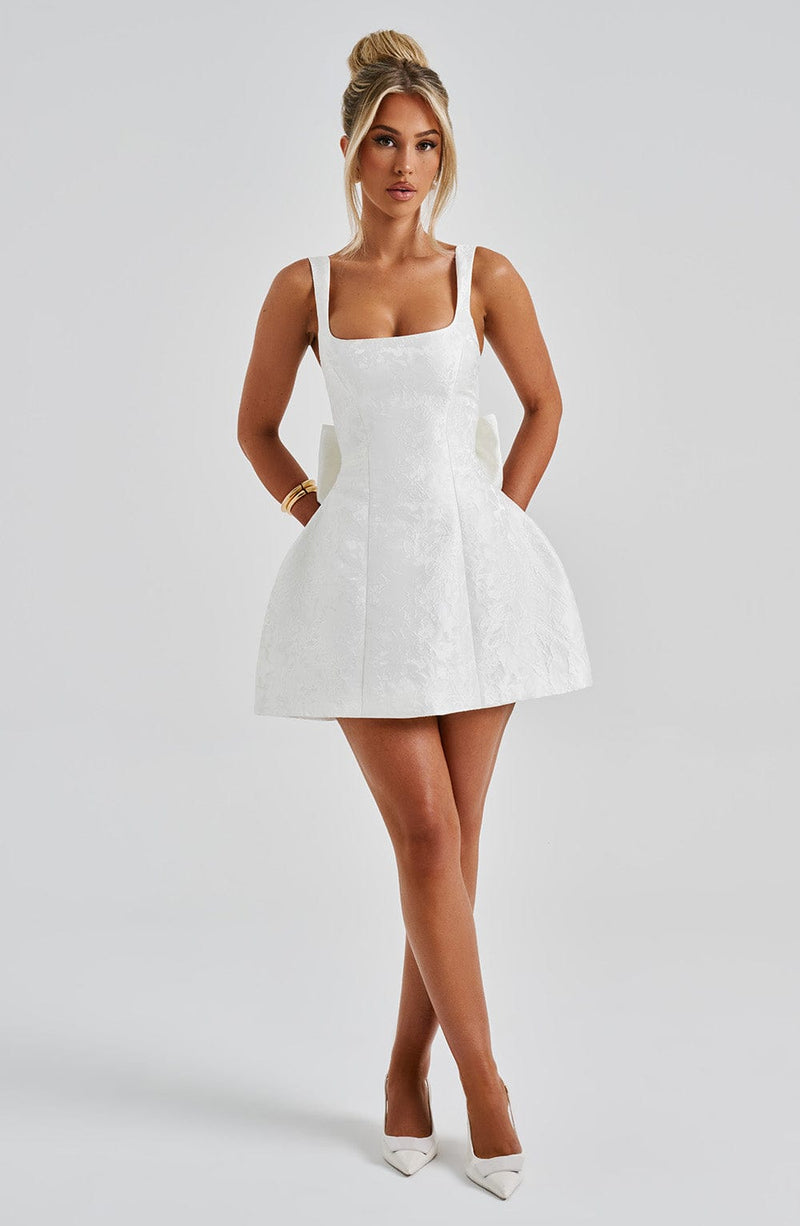 Orla Mini Dress - Ivory Babyboo Fashion Orla Mini Dress - Ivory Babyboo Fashion