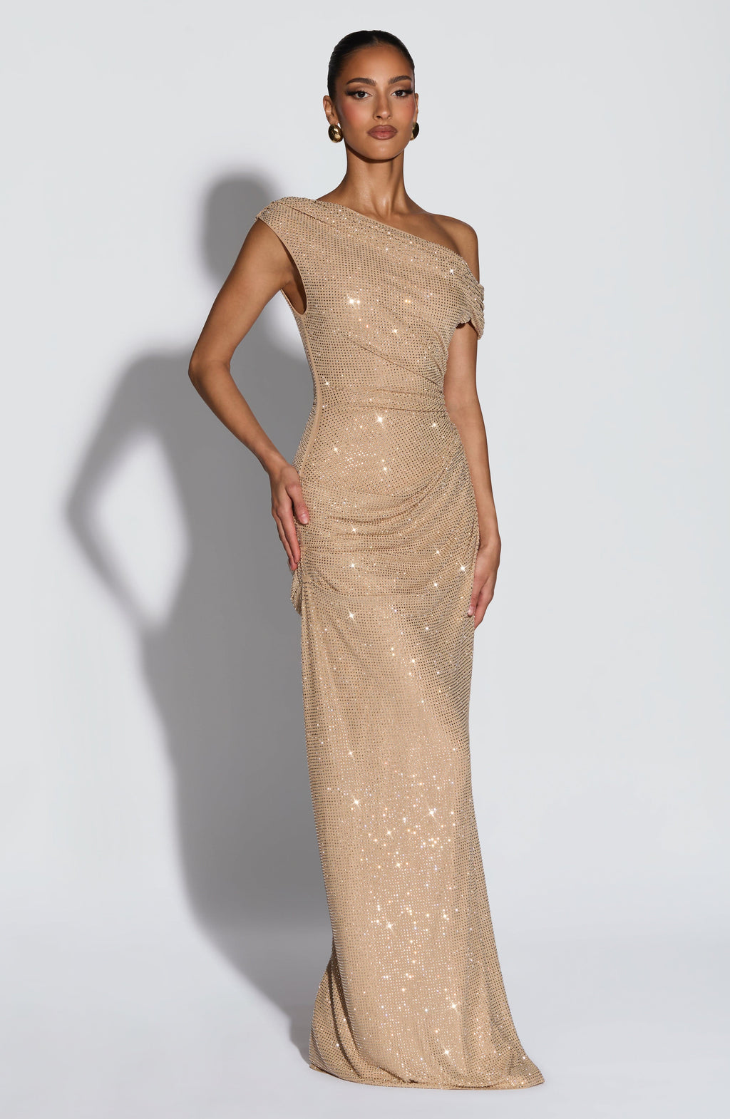 Gold Maxi Dress - Ottilie Maxi Dress